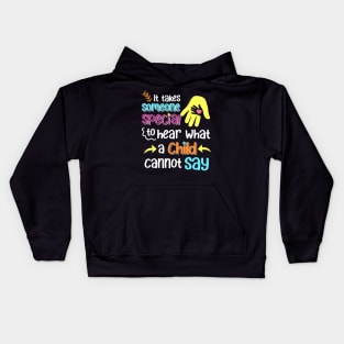 Special Ed Paraprofessional Teacher Education School Gift Kids Hoodie